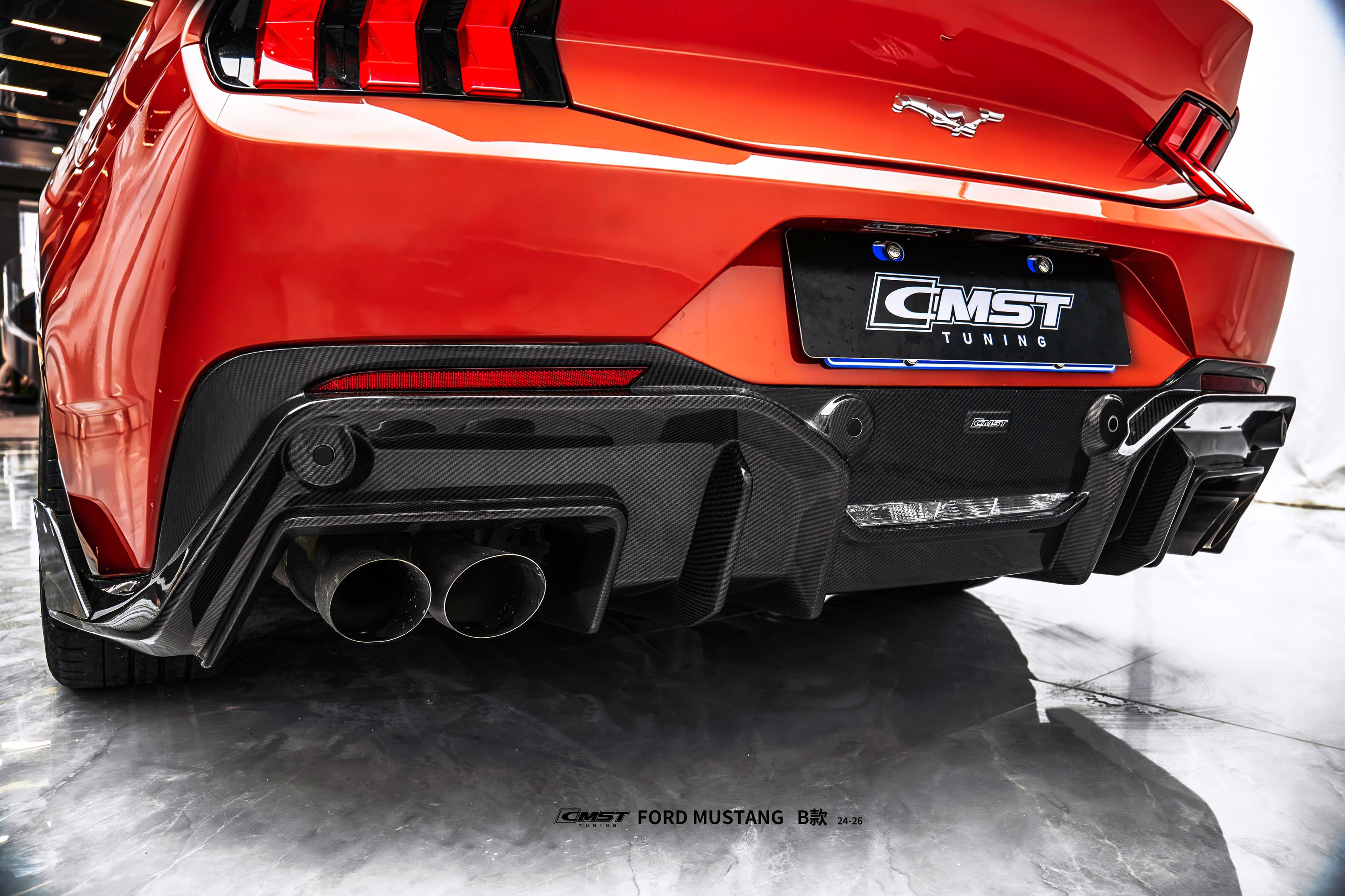 CMST Ford Mustang S650 2.3 / 5.0 Full Carbon Fibre Bodykit Style B