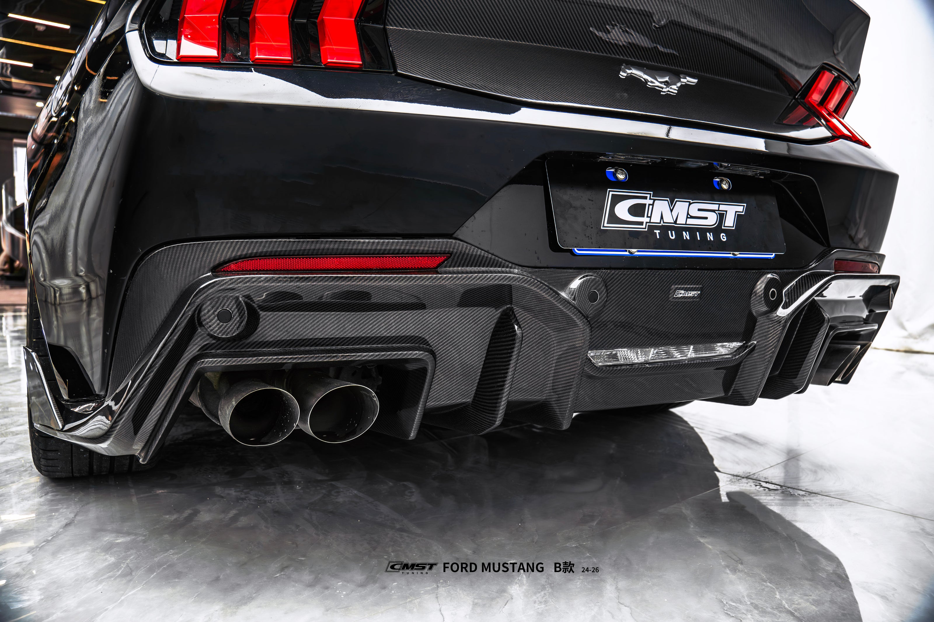 CMST Ford Mustang S650 2.3 / 5.0 Full Carbon Fibre Bodykit Style B