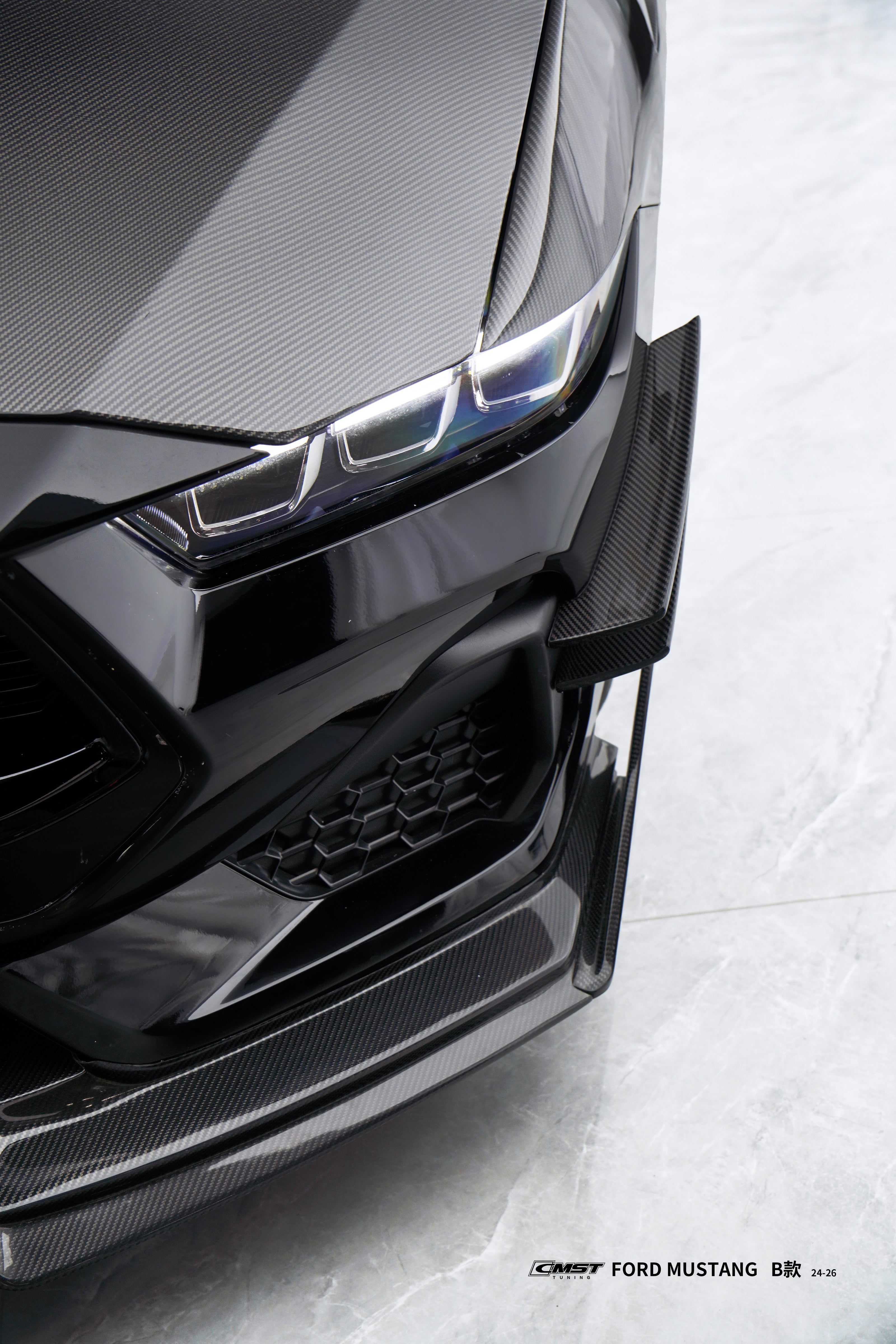 CMST Ford Mustang S650 2.3 / 5.0 Full Carbon Fibre Bodykit Style B