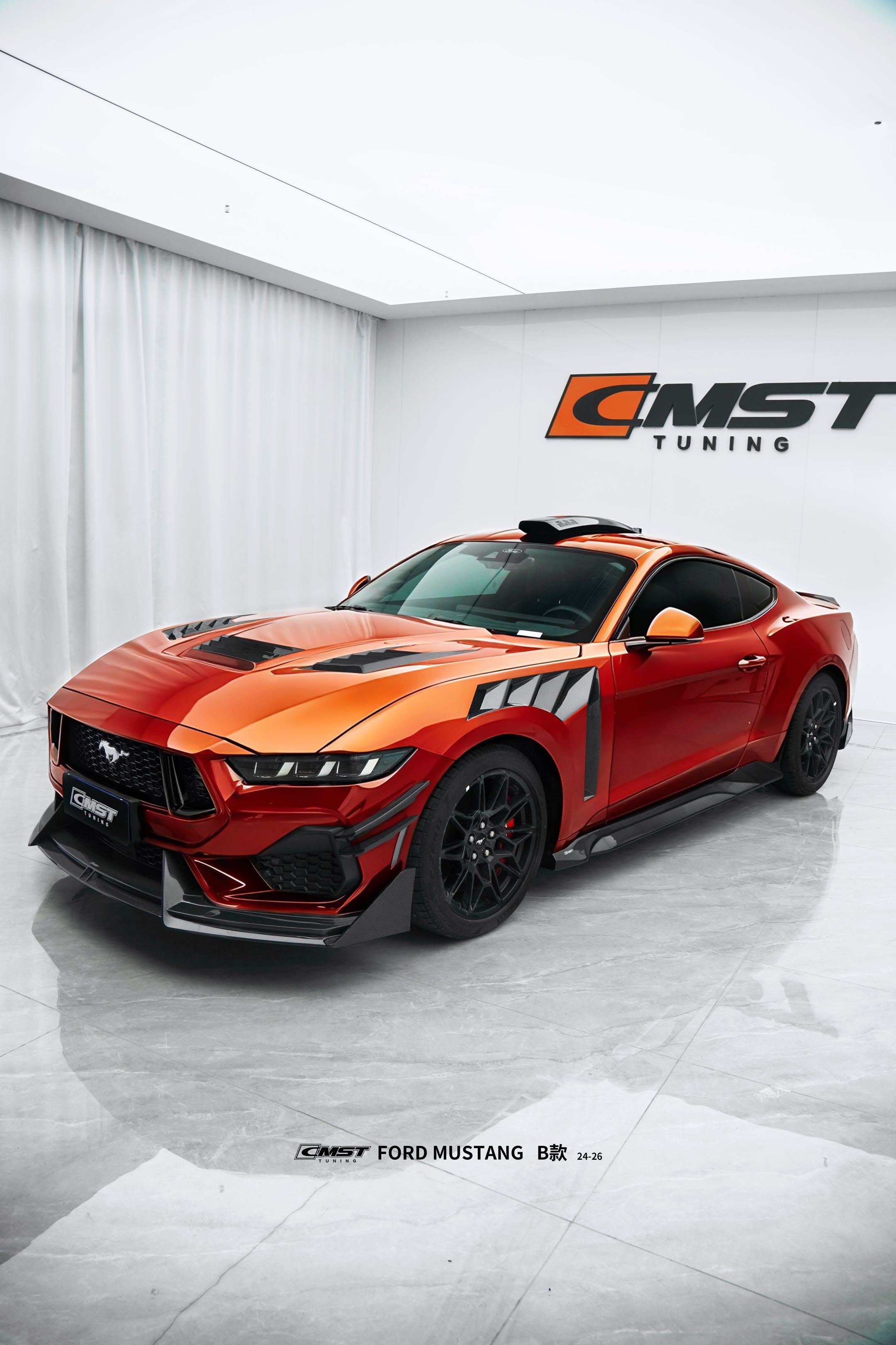 CMST Ford Mustang S650 2.3 / 5.0 Full Carbon Fibre Bodykit Style B