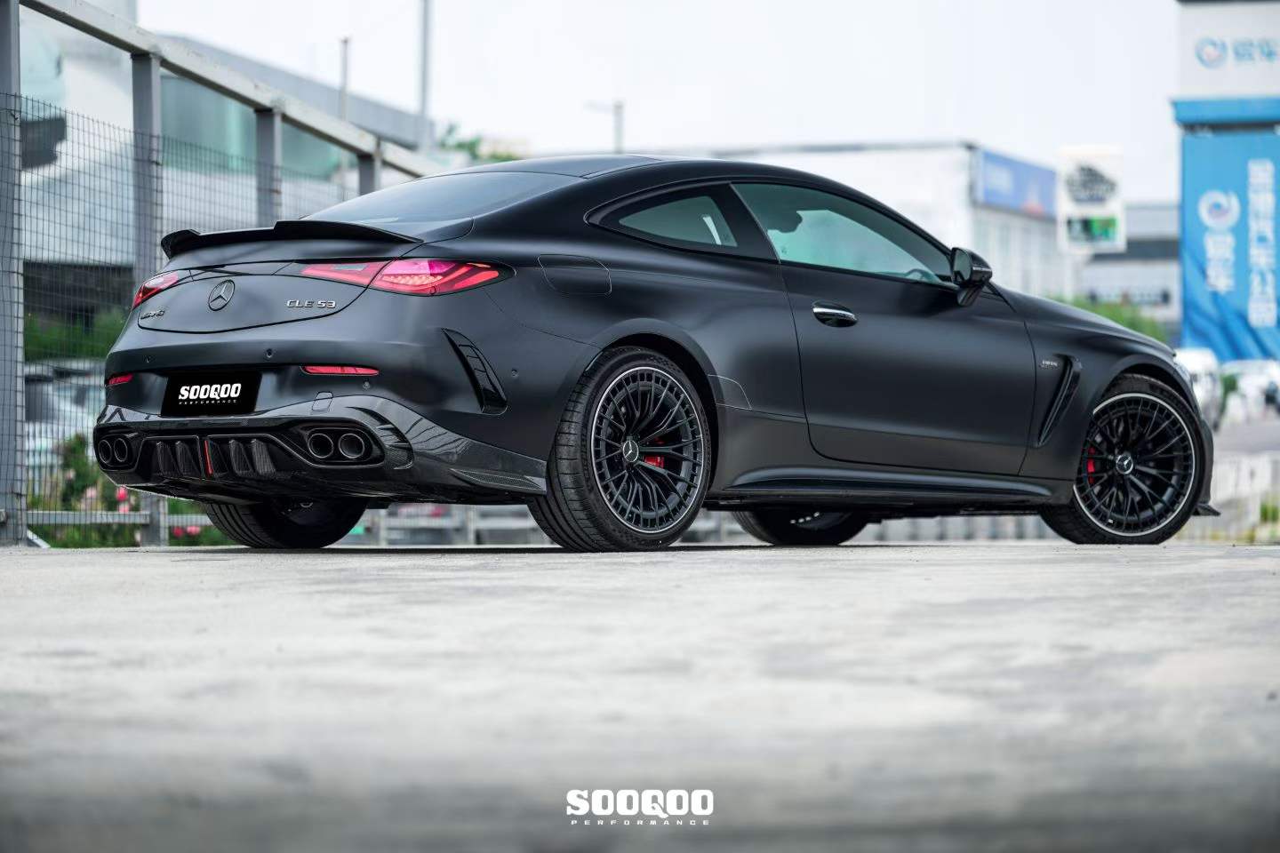 SQ Mercedes CLE 53 AMG C236 Prepreg Carbon Fibre Body Kit