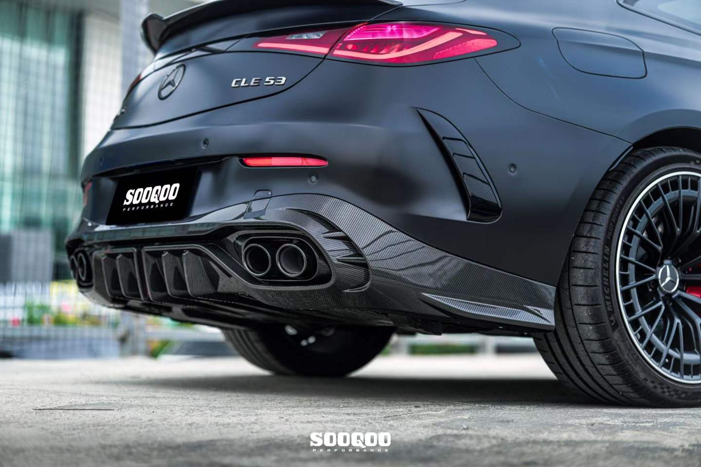 SQ Mercedes CLE 53 AMG C236 Prepreg Carbon Fibre Body Kit