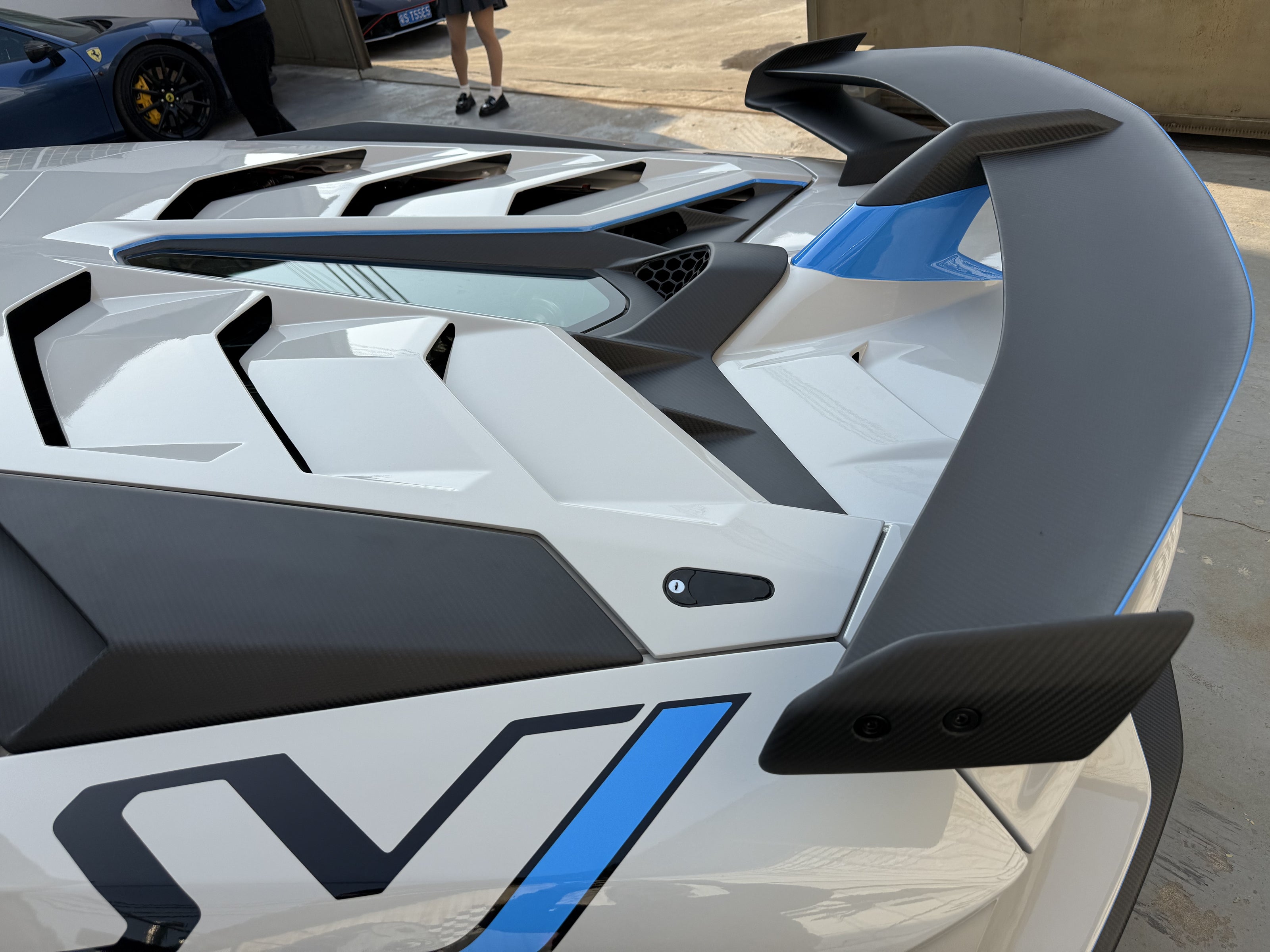 SD Dry Carbon Fibre Conversion Full Body Kit Conversion for Lamborghini Aventador LP700/720/740/750 Upgrade to SVJ Full Body Kit