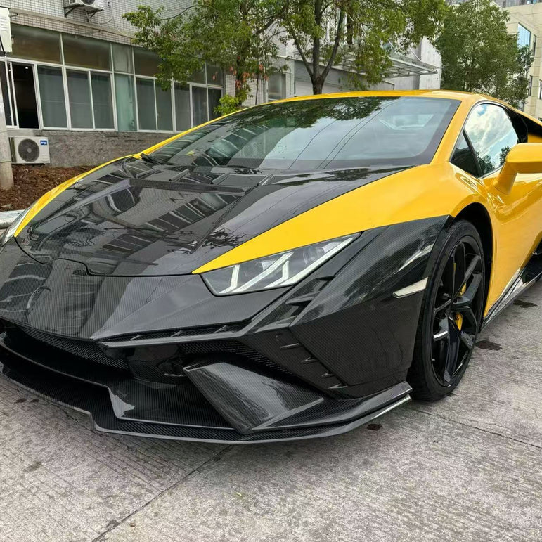 Lamborghini Huracan LP580 / LP610 / EVO → Dry-Carbon Fibre Tecnica Conversion Body Kit