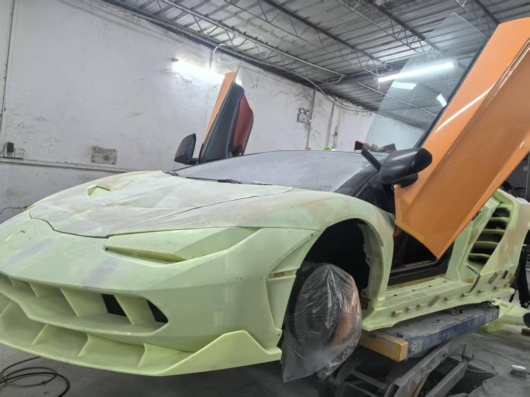 Lamborghini Aventador to Centenario Carbon Fibre Body Kit Conversion