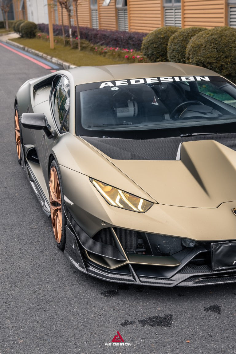 AE Design Lamborghini Huracan EVO AWD 2020-2023 Dry Pre-preg Carbon Fiber Full Bodykit
