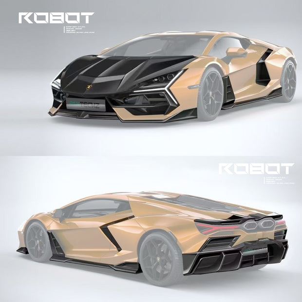 Paktechz Lamborghini Revuelto Dry Carbon Fiber Body Kit