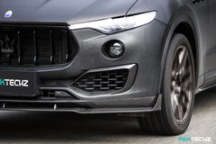 PAKTECHZ Carbon Fiber Front Bumper Upper Splitter for Maserati Levante