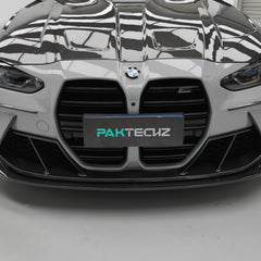 PAKTECHZ Carbon Fiber Front Bumper Vent Trim for BMW M3 G80 / M4 G82