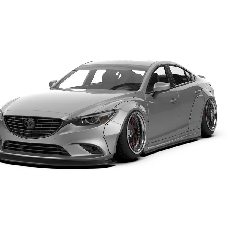 Robot Craftsman Mazda 6 2014-2017 Widebody Kit Fibre Glass Reinforced Plastic Complete Body Kit (FRP)