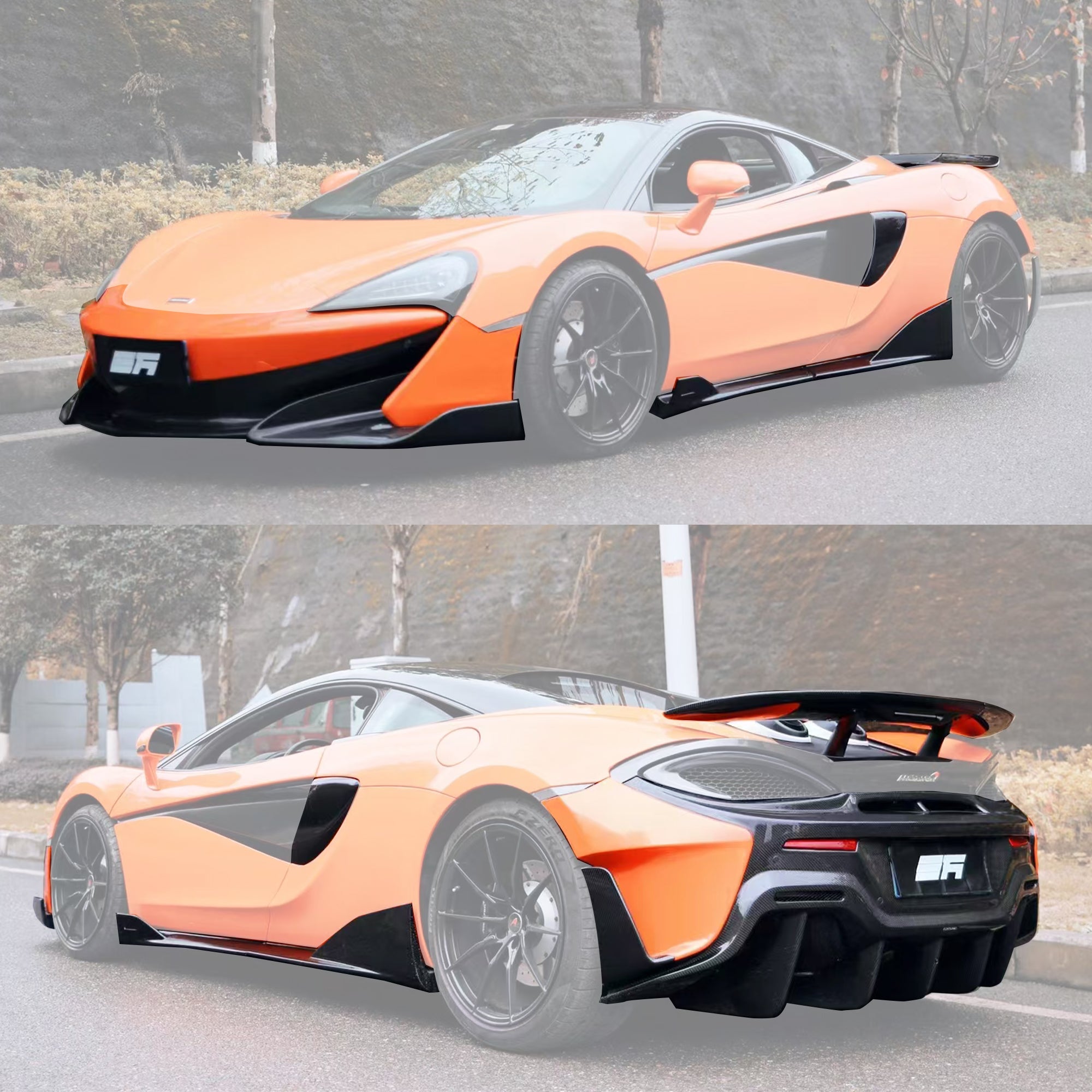 まるこ　Bauty.Build.Body SD Dynamics 600LT Conversion Body Kit for McLaren 540C 570S Dry