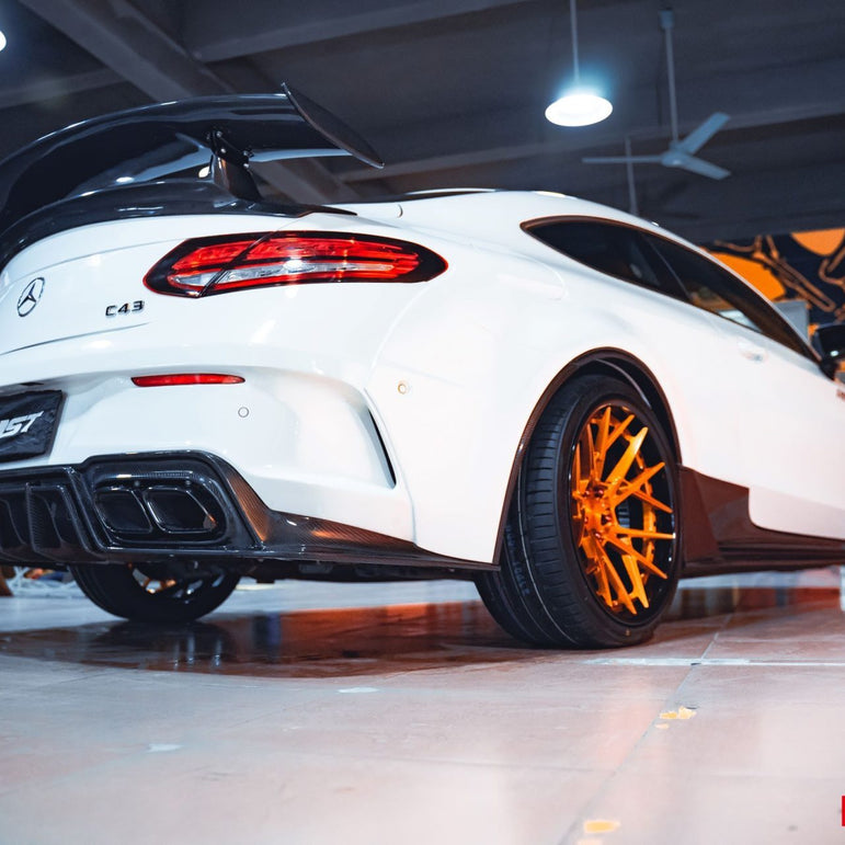 CMST Carbon Fiber Wide Body Kit for Mercedes-Benz C43 C300 C Coupe 2015-ON - Robot Bodykits