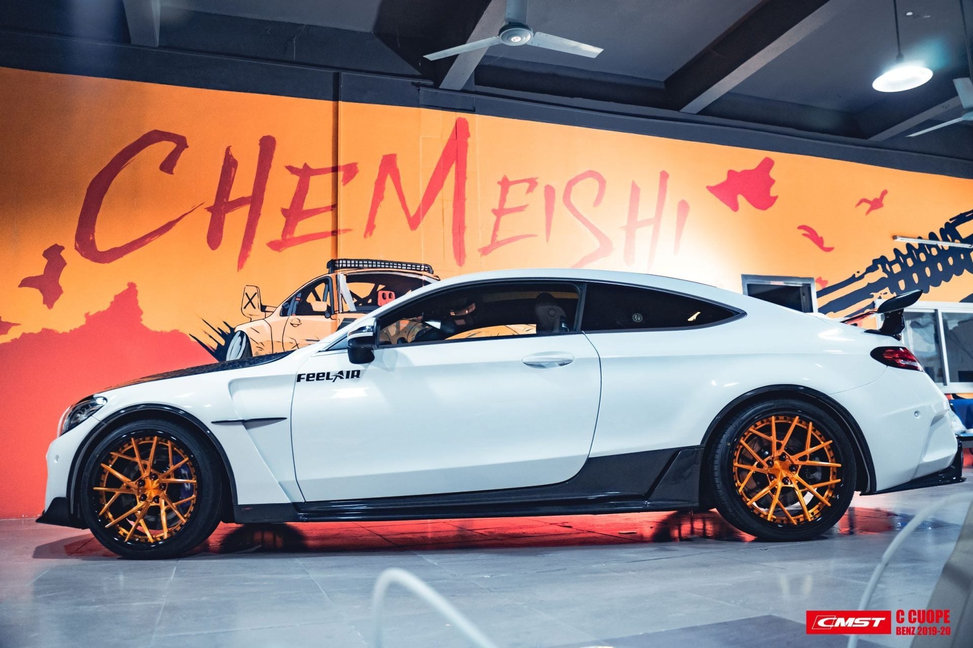 CMST Carbon Fiber Wide Body Kit for Mercedes-Benz C43 C300 C Coupe 2015-ON - Robot Bodykits