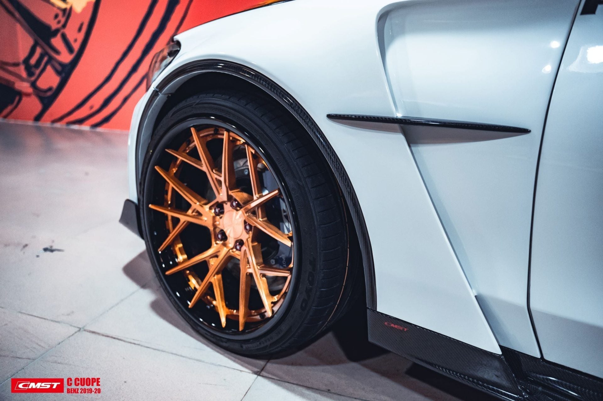 CMST Carbon Fiber Wide Body Kit for Mercedes-Benz C43 C300 C Coupe 2015-ON - Robot Bodykits