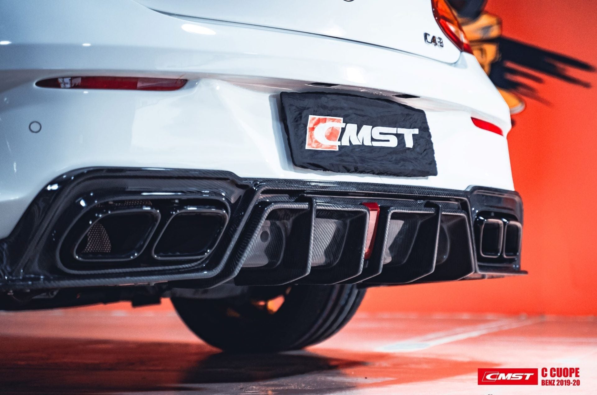 CMST Carbon Fiber Wide Body Kit for Mercedes-Benz C43 C300 C Coupe 2015-ON - Robot Bodykits