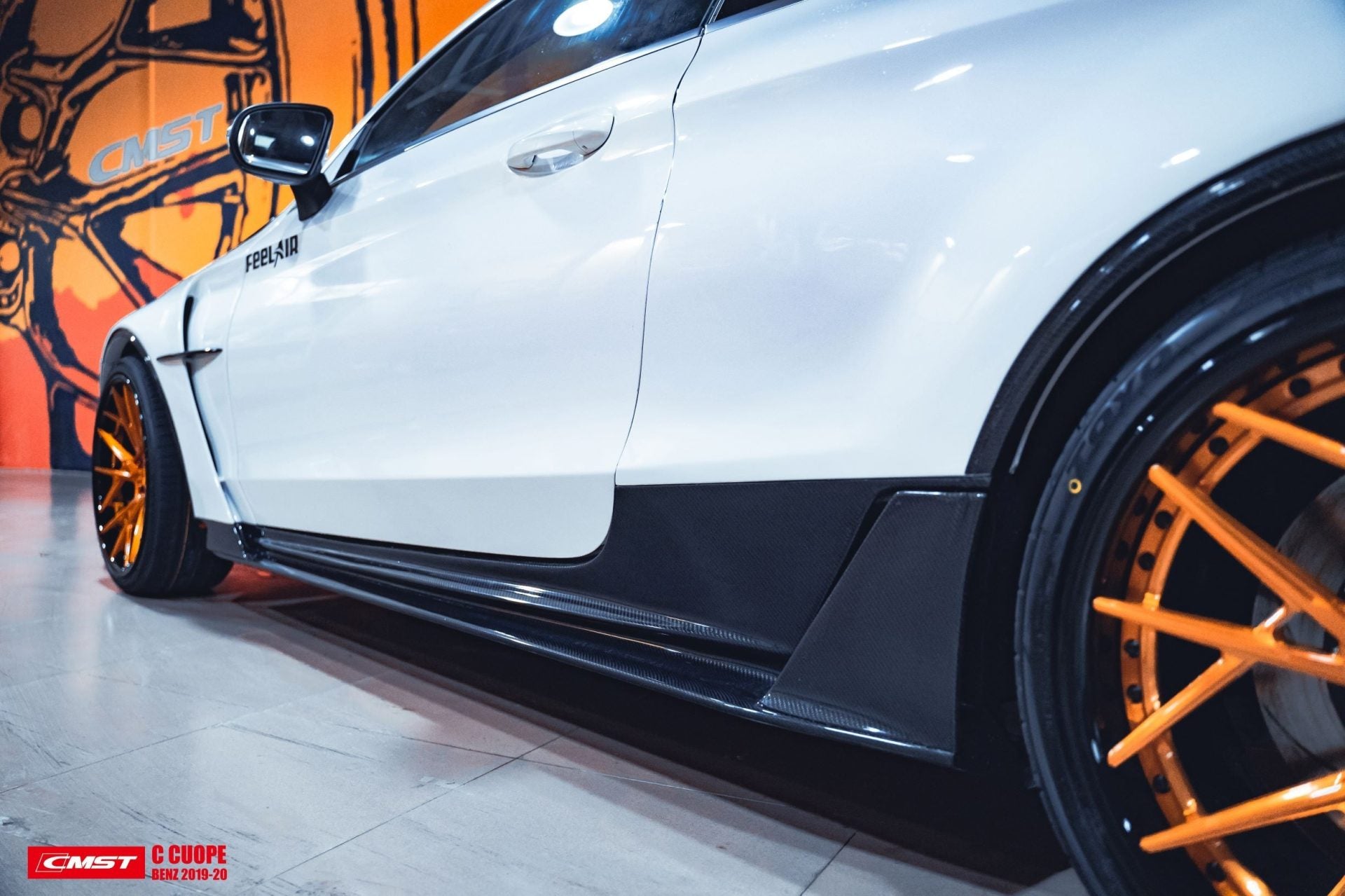 CMST Carbon Fiber Wide Body Kit for Mercedes-Benz C43 C300 C Coupe 2015-ON - Robot Bodykits