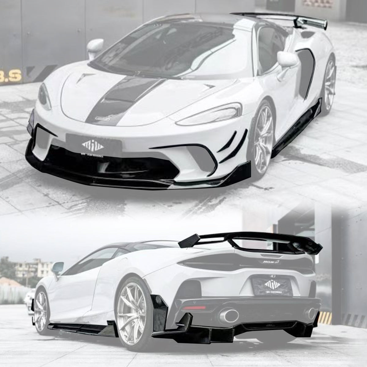 McLaren GT MiW AMANS Full Gloss Prepreg Carbon Aerodynamics Kit