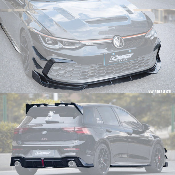 CMST Tuning Carbon Fiber Full Dry-Carbon Bodykit for Volkswagen GTI MK8 - Robot Bodykits