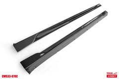 CMST Tesla Model 3 Carbon Fiber Side Skirts Ver.4