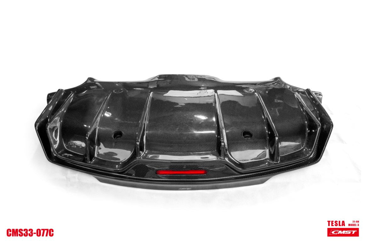 CMST Tesla Model 3 Carbon Fiber Full Body Kit Style F - Robot Bodykits