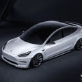 CMST Tesla Model 3 Carbon Fiber Full Body Kit Style F - Robot Bodykits