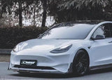 CMST Tuning Carbon Fiber Front Bumper & Front Lip for Tesla Model 3 Ver.2