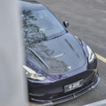 CMST Tuning Carbon Fiber Hood Bonnet Ver.1 for Tesla Model Y - Robot Bodykits