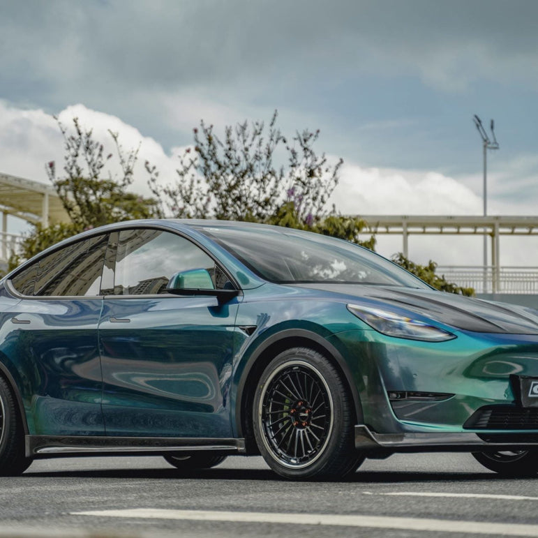 CMST Tuning Carbon Fiber Hood Ver.2 for Tesla Model Y - Robot Bodykits