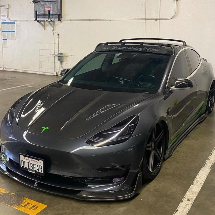 CMST Tuning Carbon Fiber Hood Ver.2 for Tesla Model 3 - Robot Bodykits