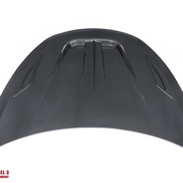 CMST Tuning Carbon Fiber Hood Ver.1 for Tesla Model 3 - Robot Bodykits