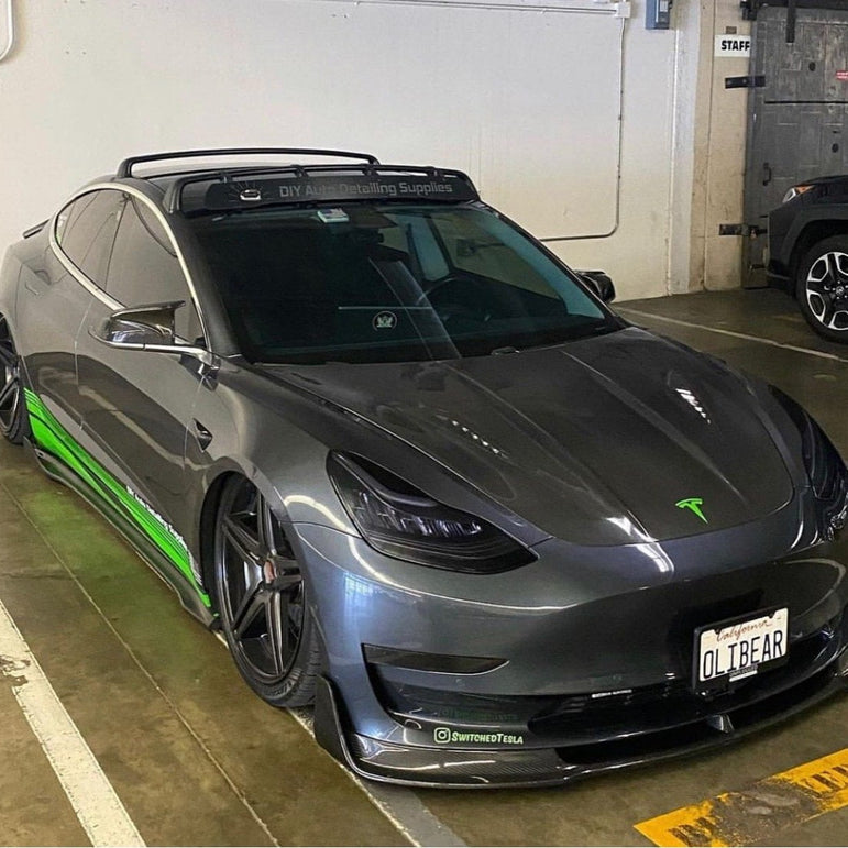 CMST Tuning Carbon Fiber Hood Ver.2 for Tesla Model 3 - Robot Bodykits