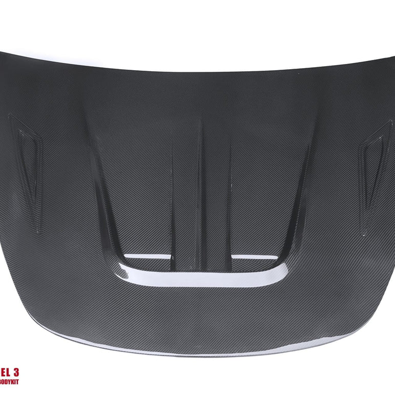 CMST Tuning Carbon Fiber Hood Ver.1 for Tesla Model 3 - Robot Bodykits