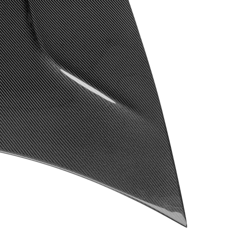 CMST Tuning Carbon Fiber Hood Clearview Glass Transparent for Tesla Model 3 - Robot Bodykits
