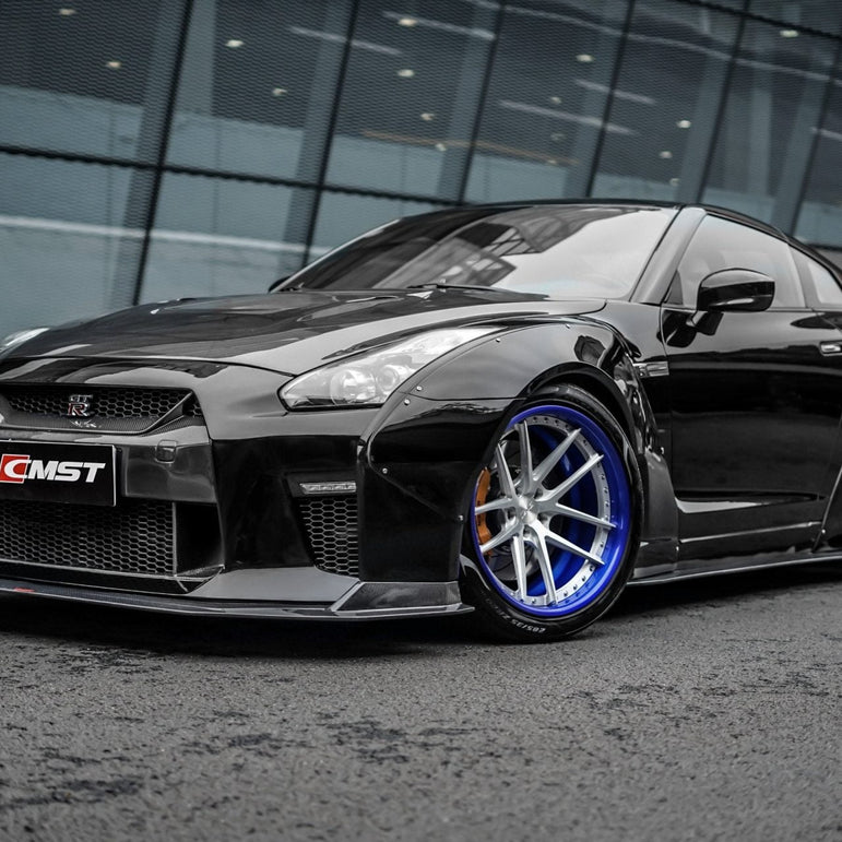 CMST Wide Body Wheel Arch (8 pieces) for Nissan GTR GT-R R35 2008-2016 - Robot Bodykits