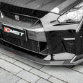 CMST Carbon Fiber Stage 1 Front Bumper & Lip for Nissan GTR GT-R R35 2008-2016 Facelift Conversion - Robot Bodykits