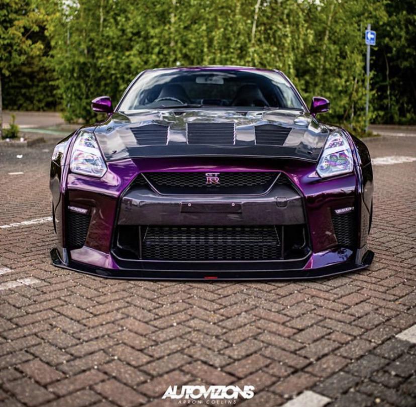 CMST Carbon Fiber Stage 1 Front Bumper & Lip for Nissan GTR GT-R R35 2008-2016 Facelift Conversion - Robot Bodykits