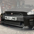 CMST Carbon Fiber Stage 1 Front Bumper & Lip for Nissan GTR GT-R R35 2008-2016 Facelift Conversion - Robot Bodykits