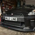 CMST Carbon Fiber Stage 1 Front Bumper & Lip for Nissan GTR GT-R R35 2008-2016 Facelift Conversion - Robot Bodykits