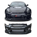 CMST Carbon Fiber Stage 1 Front Bumper & Lip for Nissan GTR GT-R R35 2008-2016 Facelift Conversion - Robot Bodykits