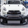 CMST Carbon Fiber Stage 1 Front Bumper & Lip for Nissan GTR GT-R R35 2008-2016 Facelift Conversion - Robot Bodykits