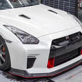 CMST Carbon Fiber Stage 1 Front Bumper & Lip for Nissan GTR GT-R R35 2008-2016 Facelift Conversion - Robot Bodykits