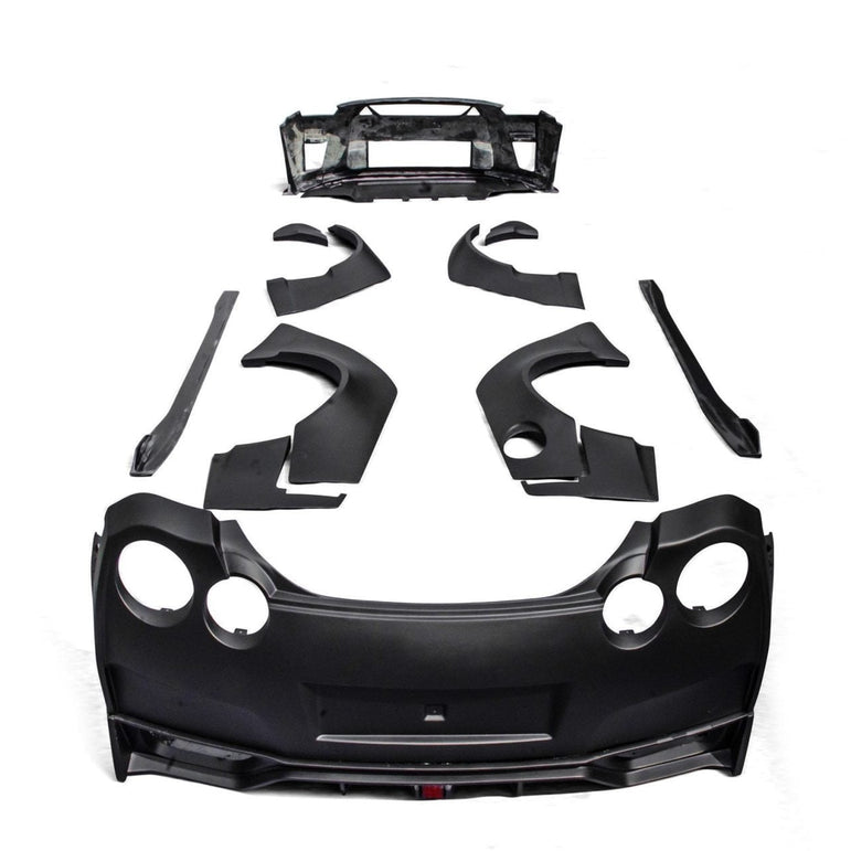 CMST Tuning  Facelift Conversion Partial Carbon Fiber Full Body Kit for Nissan GTR GT-R R35 2008-2016