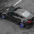 CMST Tuning Nissan GTR GT-R R35 2008-2016 Carbon Fiber Tempered Glass Transparent Hood Window See Through - Robot Bodykits