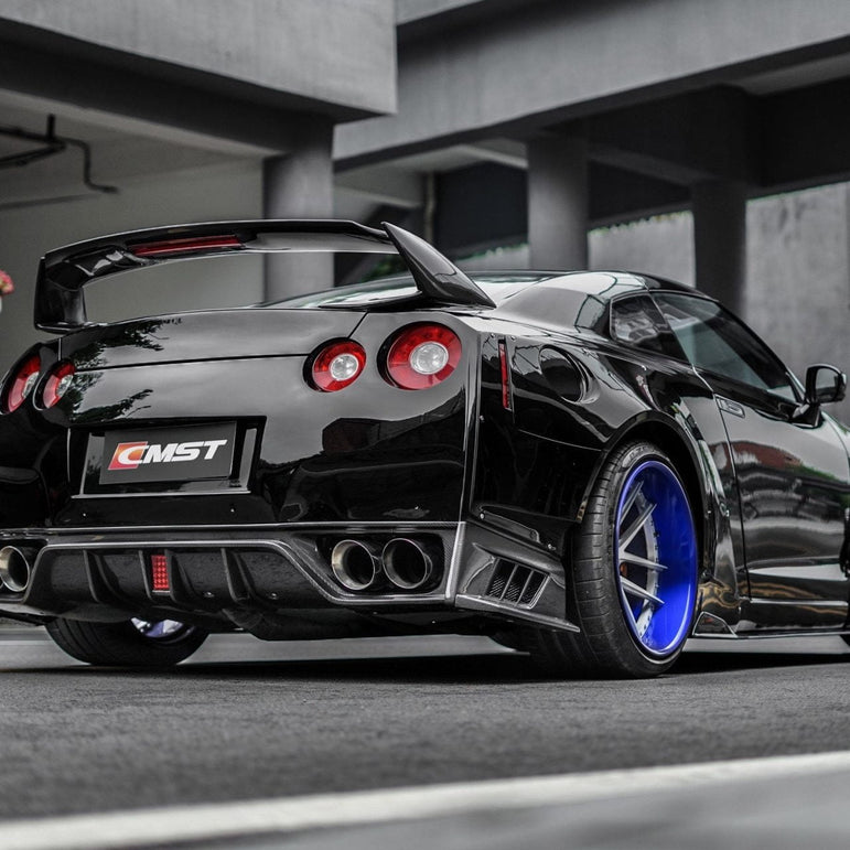 CMST Carbon Fiber Rear Spoiler for Nissan GTR GT-R R35 2008-2016 - Robot Bodykits