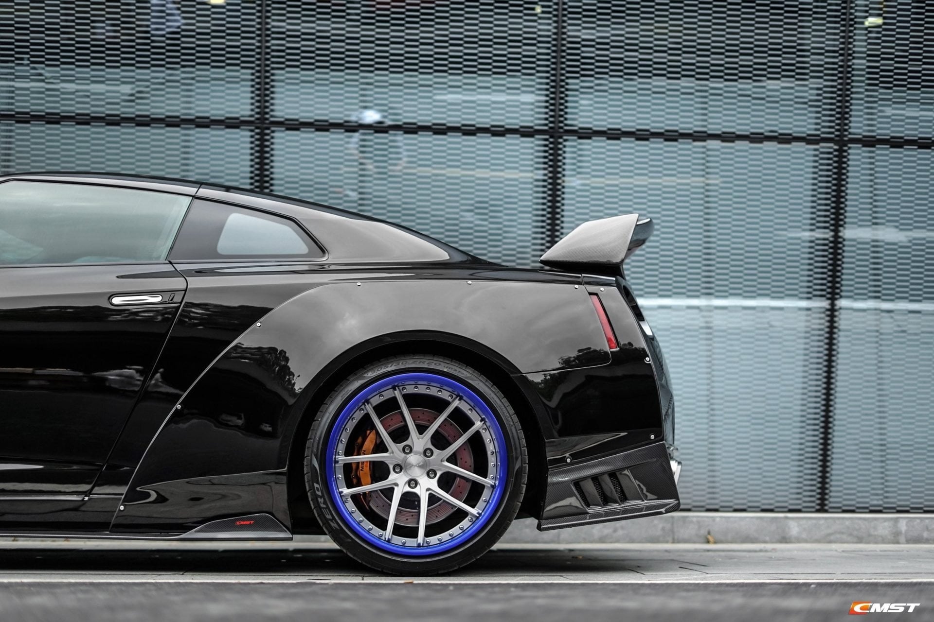CMST Carbon Fiber Rear Spoiler for Nissan GTR GT-R R35 2008-2016 - Robot Bodykits