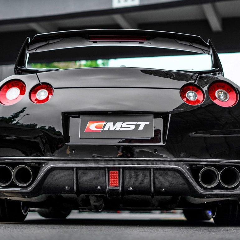 CMST Carbon Fiber Rear Spoiler for Nissan GTR GT-R R35 2008-2016 - Robot Bodykits
