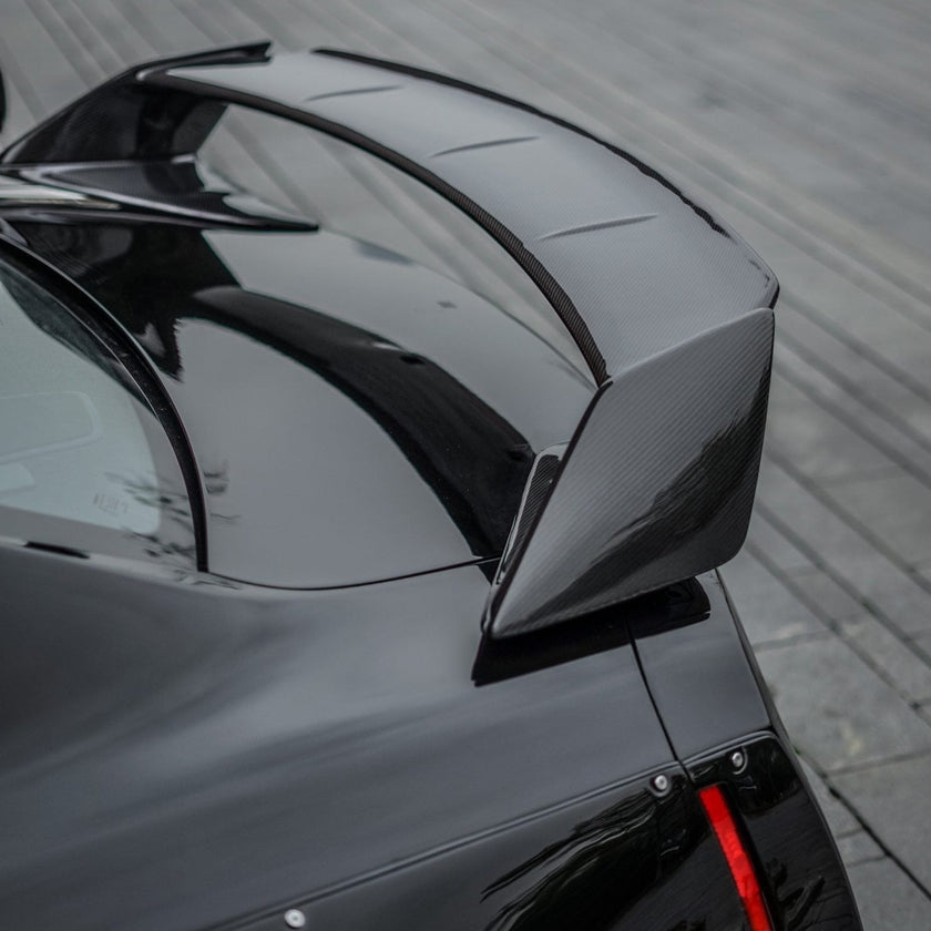 CMST Carbon Fiber Rear Spoiler for Nissan GTR GT-R R35 2008-2016 - Robot Bodykits