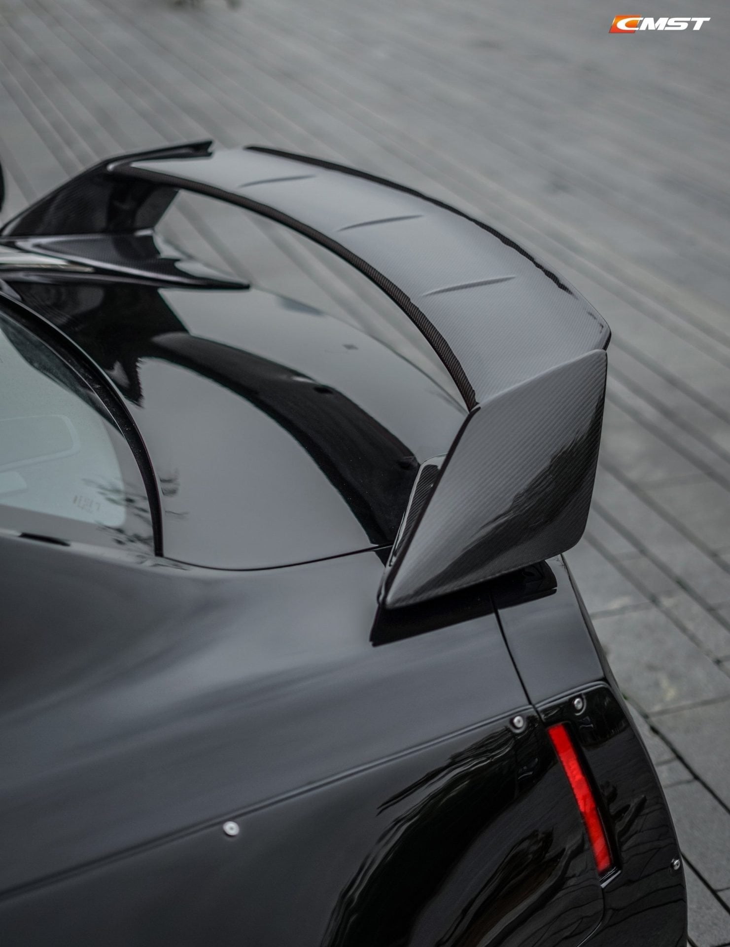 CMST Carbon Fiber Rear Spoiler for Nissan GTR GT-R R35 2008-2016 - Robot Bodykits