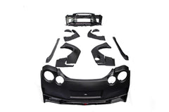 CMST Tuning  Facelift Conversion Partial Carbon Fiber Rear Bumper & Rear Diffuser 4 Pcs for Nissan GTR GT-R R35 2008-2016