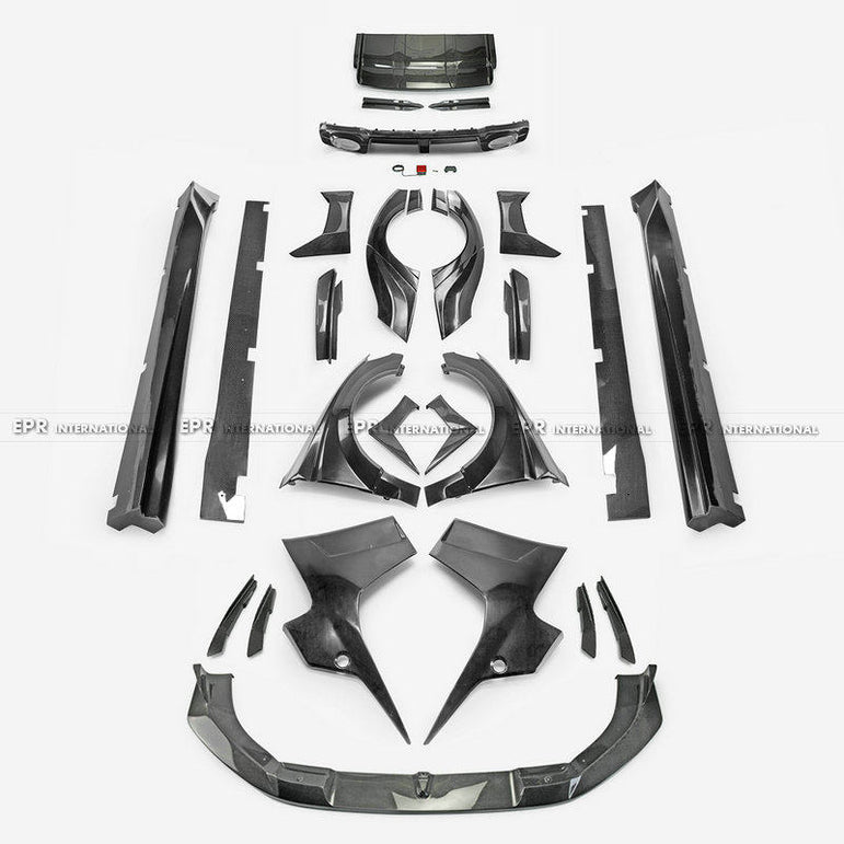 Audi RS3 8v EPR STANCEWORKZ Spec LM Widebody Kit (FRP / Carbon)